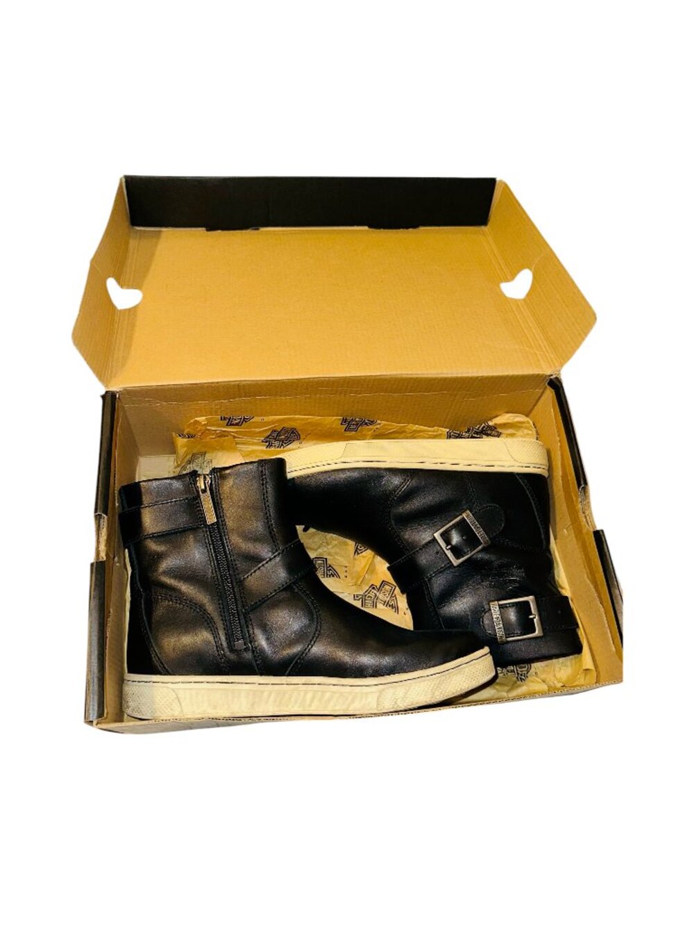 Harley Davidson Women’s Bateman Black Motorcycle Engineer Boots